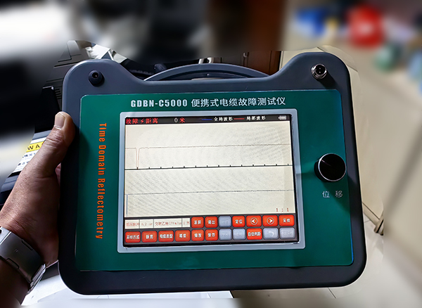 GDBN-C5000便攜式電纜故障測(cè)試儀系統(tǒng)界面